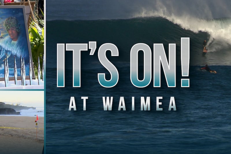 The 2024 Eddie Aikau Big Wave Invitational is officially a go.